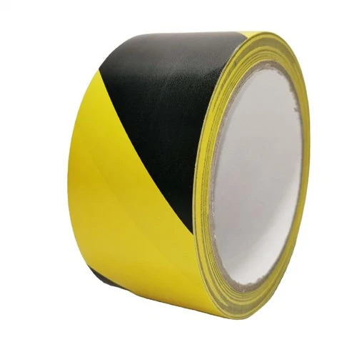 Nastro zebrato nero giallo