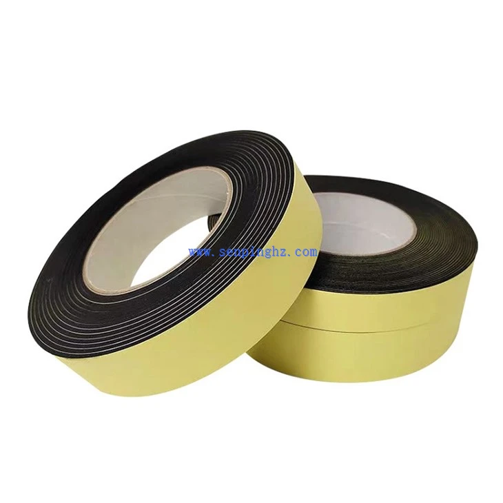 Yellow foam sealing tape